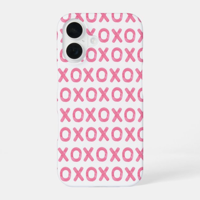 FUNDA PARA iPhone 16 XOXO (Reverso )