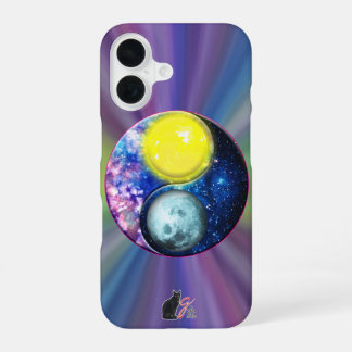 Funda Para iPhone 16 Yang-Yin/Sun-Moon
