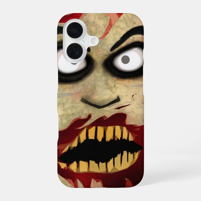 Funda Para iPhone 16 Zombie (Reverso )