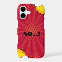 Funda para iPhone 17 con cita divertida – NO…! Est