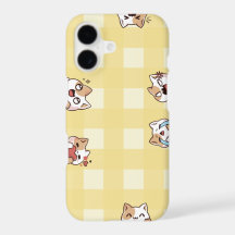 Funda para Iphone 17 - Gato Kawaii
