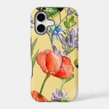 Funda para iPhone 17 Mariposa de Flor Silvestre Br