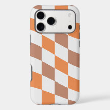 Funda para iPhone 17 Pro Max Cuadrada Marrón Naran