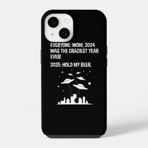 Funda Para iPhone 14 2025 Agárrame La Cerveza Día De Año Nuevo