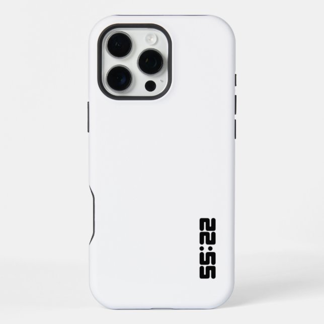 Funda Para iPhone 22:55 Iphone 16 Pro Premium (Reverso )