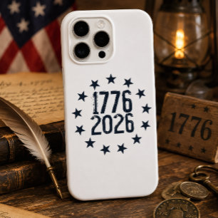 Funda Para iPhone 16 Pro Max 250 aniversario 1776–2026 Círculo de la Estrella P