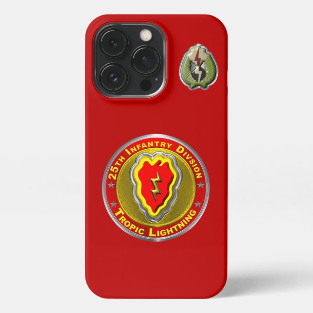 Funda Para iPhone 25.ª División de Infantería (Reverso)