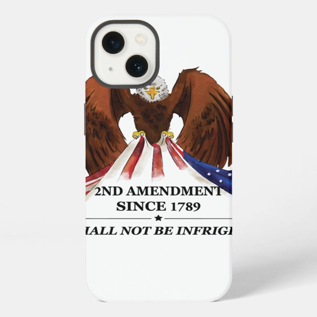 Funda Para iPhone 2nd Amendment  Throw Pillow (Reverso )