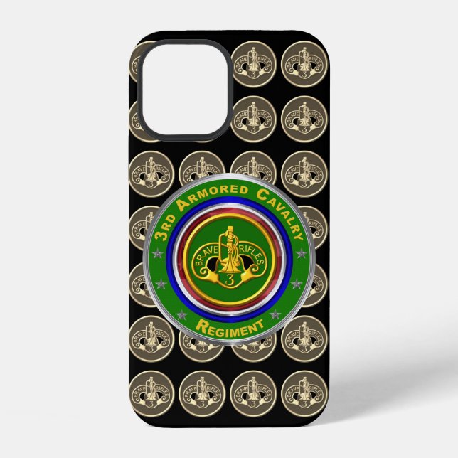 Funda Para iPhone 3.er Regimiento de Caballería Blindada (Reverso )