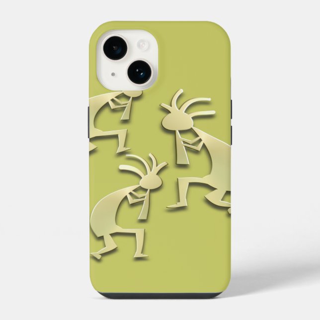 Funda Para iPhone 3 Kokopelli #57 (Reverso )