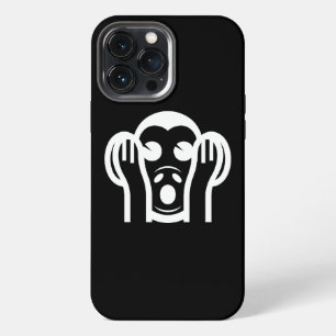 Funda Para iPhone 13 Pro Max 3 Monos Sabios Kikazaru 聞かざる No Escuchar el Mal Em