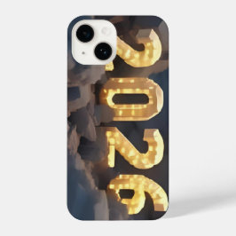Funda Para iPhone 14 3D Number Design for New Year 2026