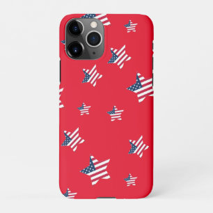 Funda Para iPhone 11Pro 4 de julio patriótico Estados Unidos estrella fies