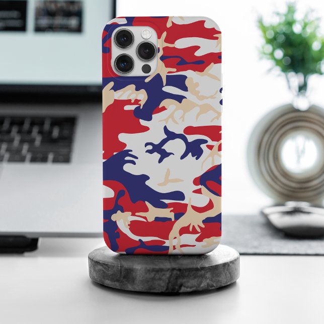 Funda Para iPhone 4th of July, Independence day, Camouflage Beige (Subido por el creador)