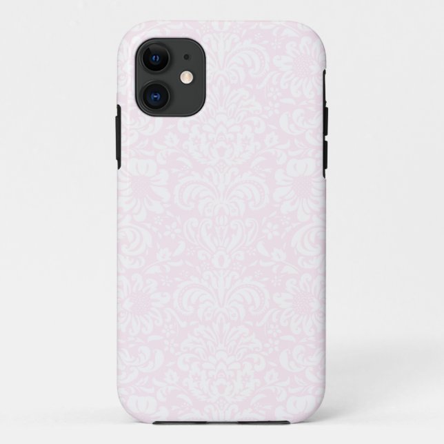 Funda para iPhone 5/5S con Damas Florales Rosa (Reverso)