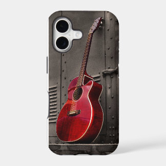 Funda para iPhone 5/5s Guitarra Roja