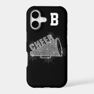 Funda para iPhone 5/5S Monograma, Alegría, Negro y