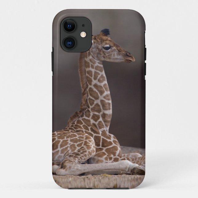 Funda para iPhone 5 Case-Mate de Jirafa Bebé (Reverso)