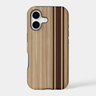 Funda para iPhone 5 con raya de madera - Estilo Su