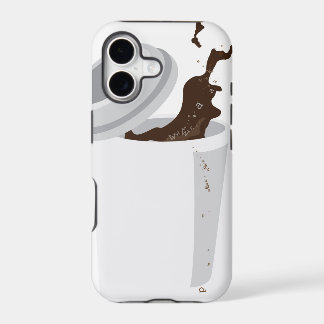Funda para iPhone 5 de café derramado