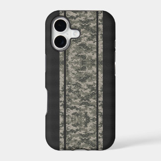 Funda para iPhone 5 de Camuflaje y Fibra de Carbon