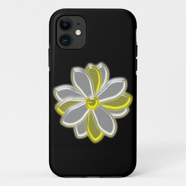 Funda para iPhone 5 de Daisy Flower brillante (Reverso)