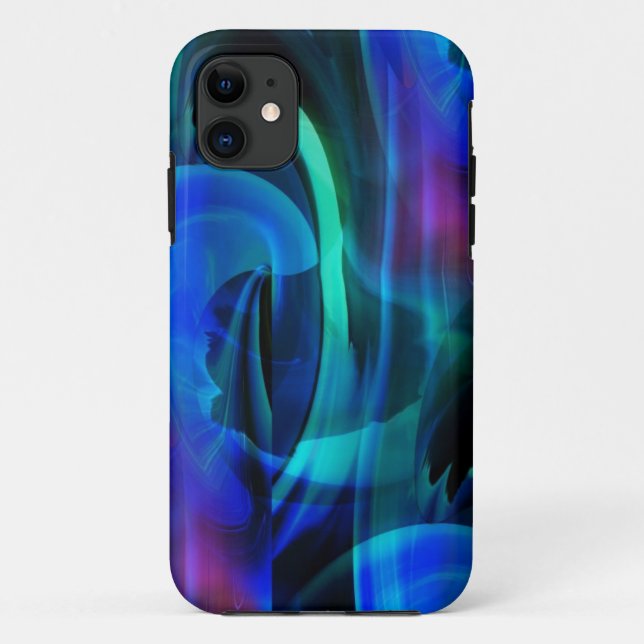 Funda para iPhone 5 de explosión en el planeta azu (Reverso)