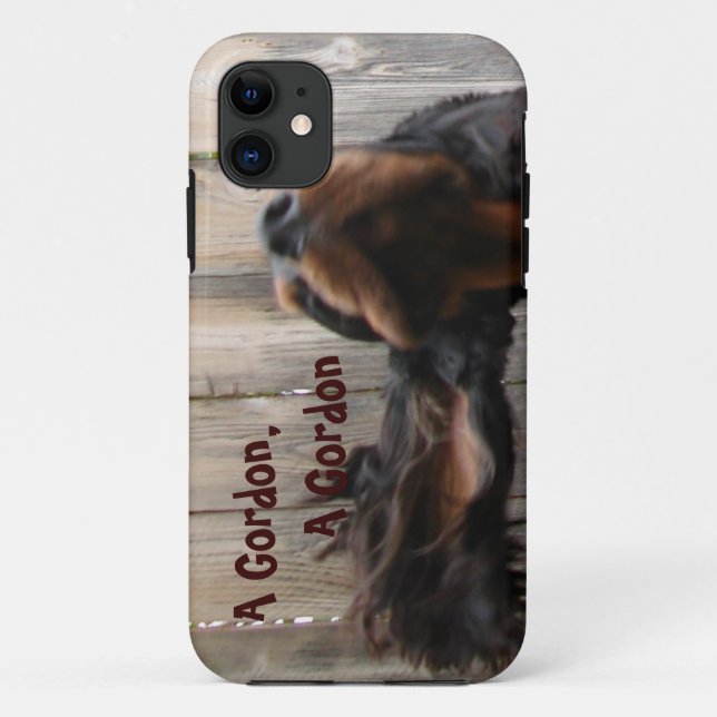 Funda para iPhone 5 de Gordon Setter (Reverso)