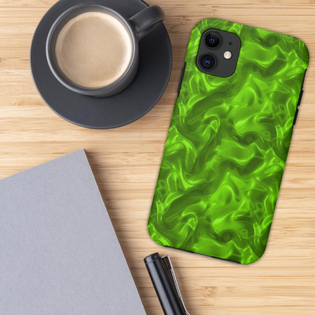 Funda para iPhone 5 de seda verde (Subido por el creador)