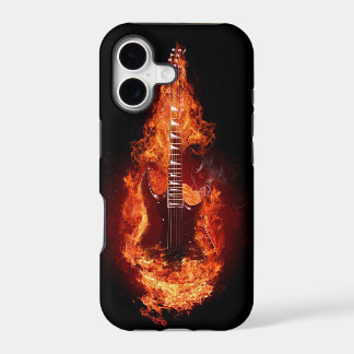 Funda para iPhone 5 Guitar in Flames 2