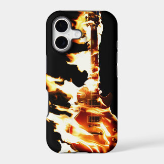 Funda para iPhone 5 Guitarra en llamas