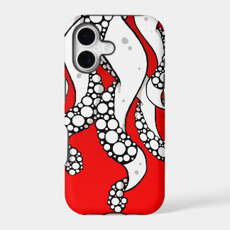 Funda para iPhone 5 Tentáculos (Rojo)