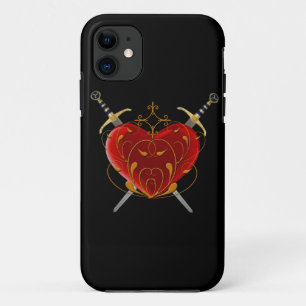 Funda para iPhone 5G Heart & Daggers