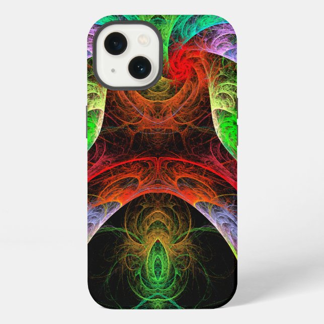 Funda para iPhone 6 Carnaval Arte Abstracto (Reverso )