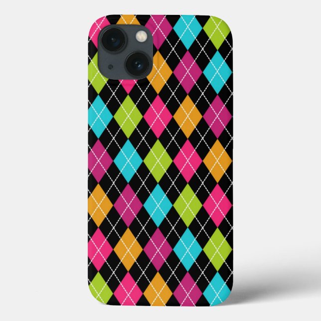 Funda para iPhone 6 de Diamantes de varios colores (Reverso)