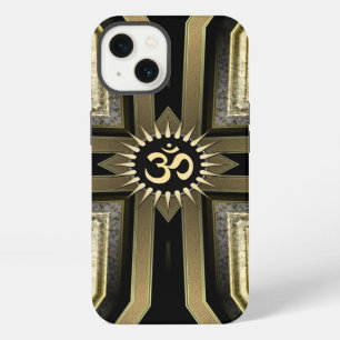 Funda para iPhone 6 Yoga OM Negro Oro
