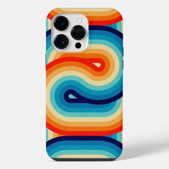 Funda Para iPhone 70s Double Wave (Reverso )