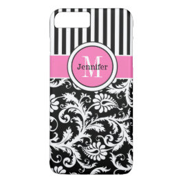 funda para iPhone 7 | Damasco | Tiras | Rosa