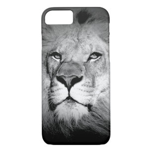 Funda para iPhone 7 de Black & White King Lion Eye