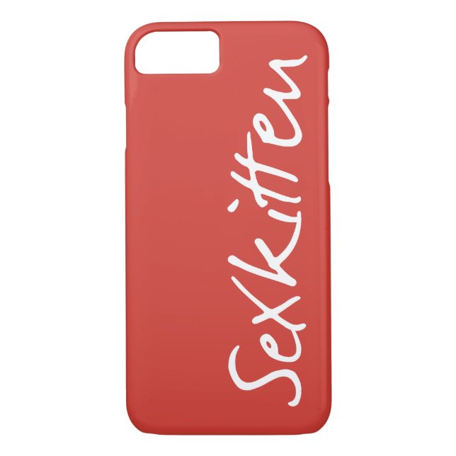 Funda para iPhone 7 de Sex Kitten (Reverso)
