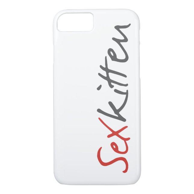 Funda para iPhone 7 de Sex Kitten (Reverso)