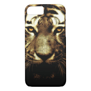 Funda para iPhone 7 de Tiger Eyes Photo Wild Anima