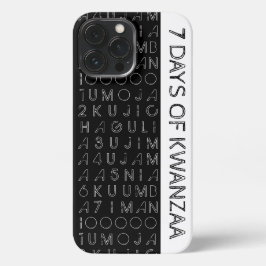 Funda Para iPhone 13 Pro Max 7 días de Kwanzaa