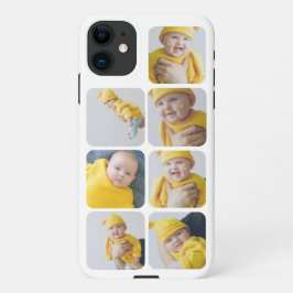 Funda Para iPhone 16 Plus 7 Foto Haga su Collage personalizado