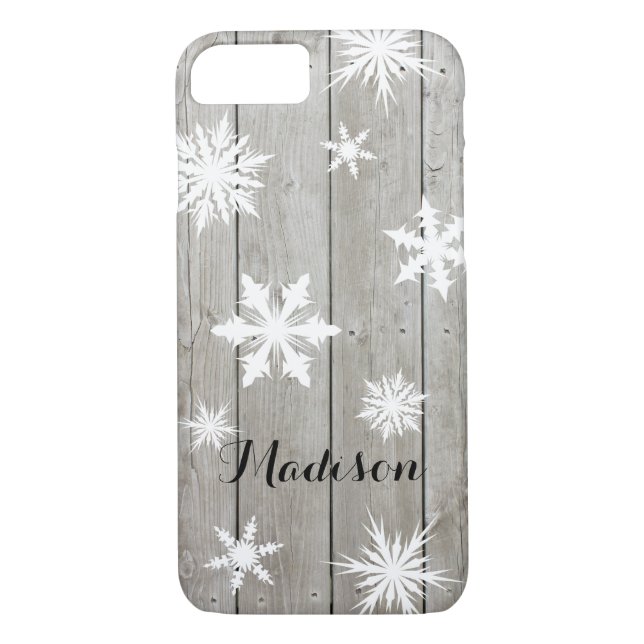 Funda para iPhone 7 monograma ruso (Reverso)