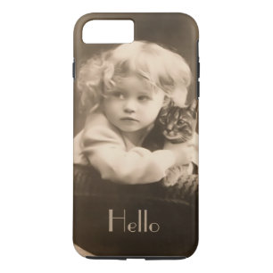 Funda para iPhone 7 Plus para niños de época y Kit