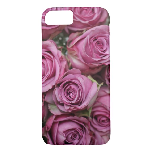 Funda para iPhone 7 Rosa rosa (Reverso)