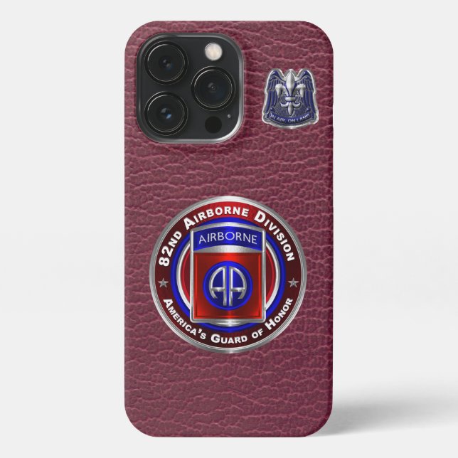 Funda Para iPhone 82.ª División Aérea (Reverso)