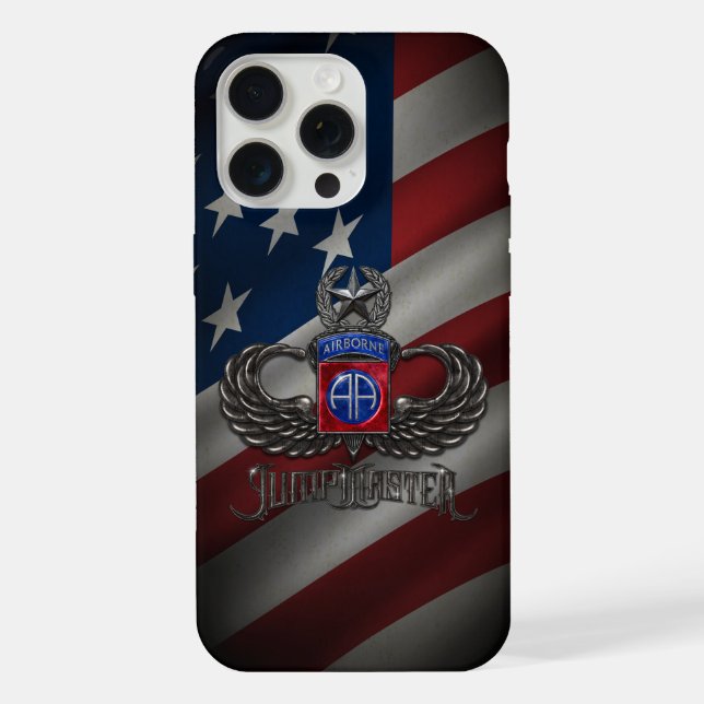 Funda Para iPhone 82.º Jumpmaster Aéreo (Reverso )