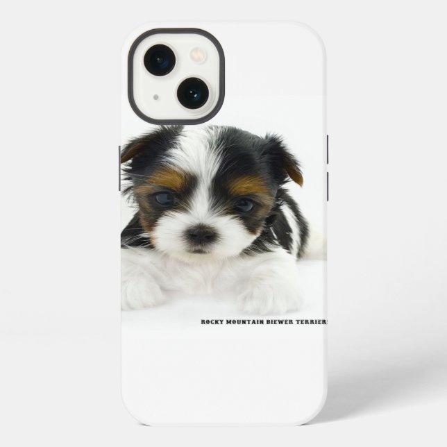 Funda para iPhone 8/7 - Cachorro de Terrier Biewer (Reverso )